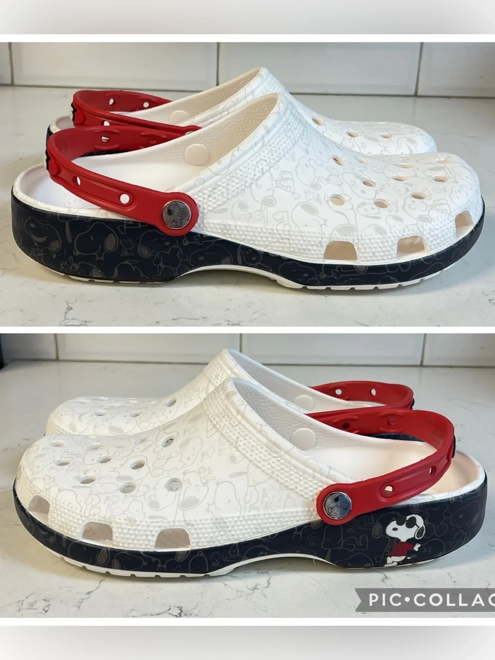 Crocs Peanuts Classic Clog Style # 211124 Size Men’s 10 - Women’s 12 No Jibbitz